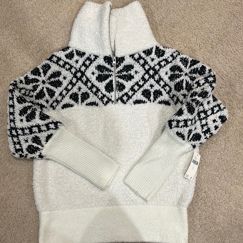 Brand new Anthropologie Pilcro Sherpa pullover!